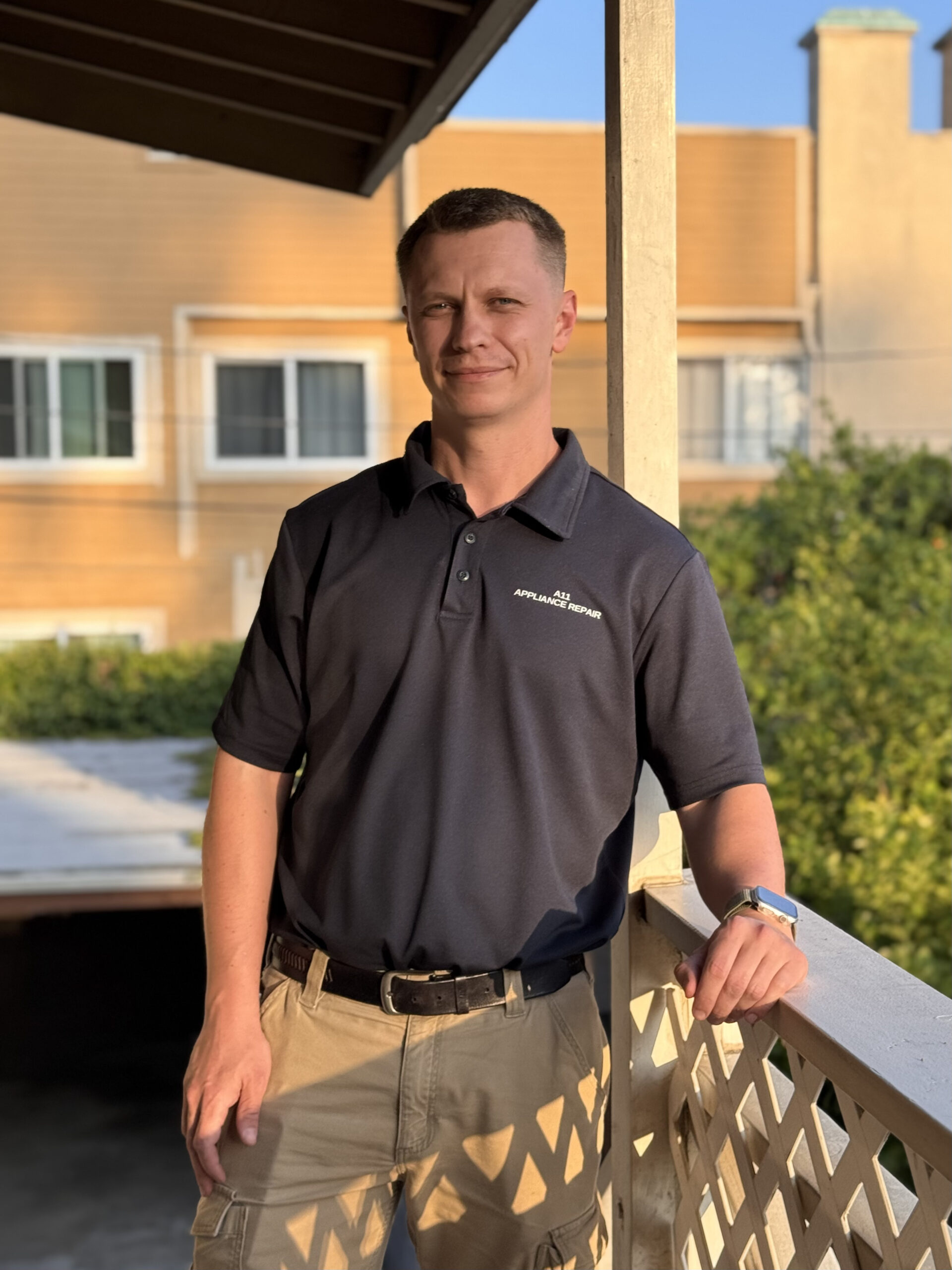 Local appliance repair technician